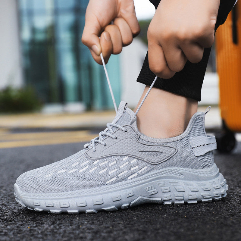 Damen Sportliche High-Performance Sneakers mit atmungsaktivem Mesh-Obermaterial und hochflexibler Sohle R&B
