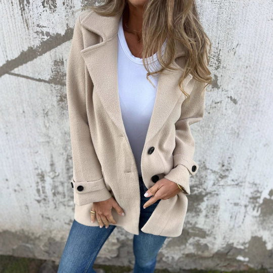 Damen modische Oversized-Manteljacke R&B