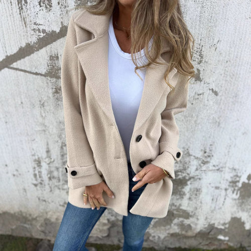 Damen modische Oversized-Manteljacke R&B
