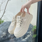 Damen komfortable Slip-On Sneakers mit gepolsterter Sohle R&B