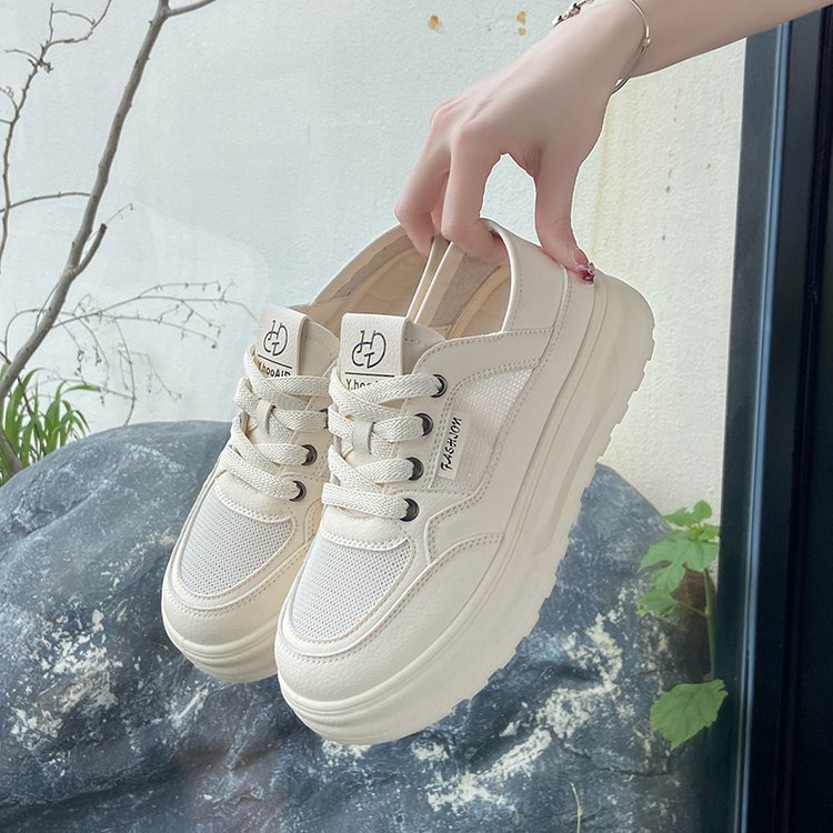 Damen komfortable Slip-On Sneakers mit gepolsterter Sohle R&B