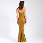 Damen Elegantes und verführerisches Spitzenkleid mit Rüschendetails R&B