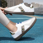 Damen Sportliche Sneakers mit strapazierfähigem Obermaterial und rutschfester Sohle