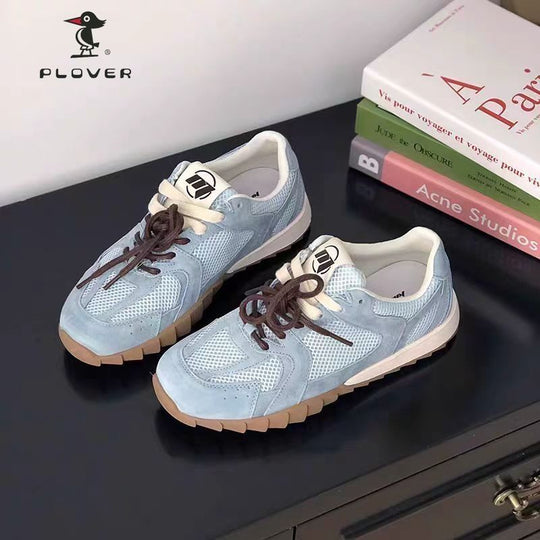 Damen Sportliche Sneakers mit atmungsaktiver Mesh-Oberfläche und stabiler Laufsohle R&B