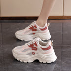 Damen Sportliche Sneakers mit atmungsaktivem Mesh-Obermaterial und stylishem Design R&B