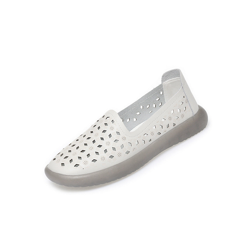 Damen Atmungsaktive Slip-On Schuhe mit modischem Lochdesign R&B