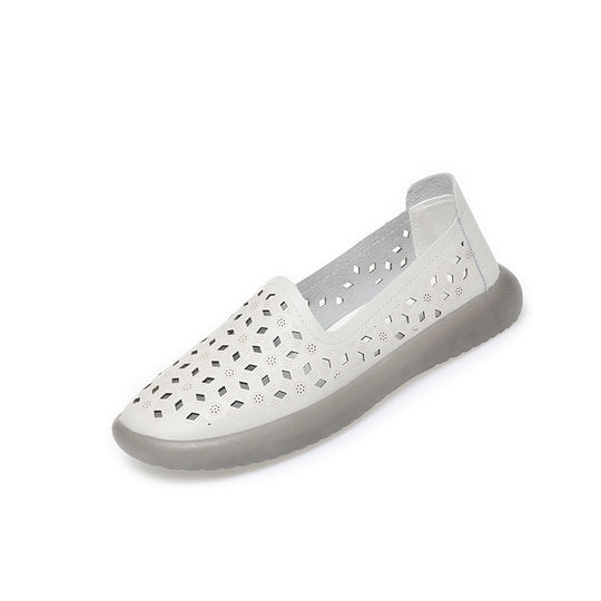 Damen Atmungsaktive Slip-On Schuhe mit modischem Lochdesign R&B