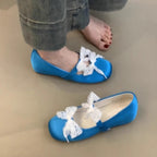 Damen Ballerinas mit decorativen Schleifen und komfortabler Innensohle R&B