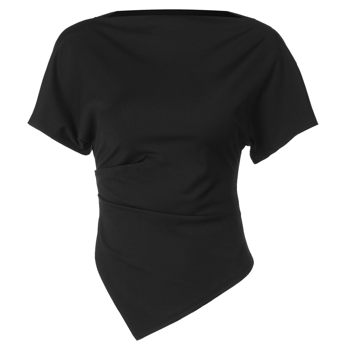 Damen Modernes Oberteil mit asymmetrischem Saum R&B