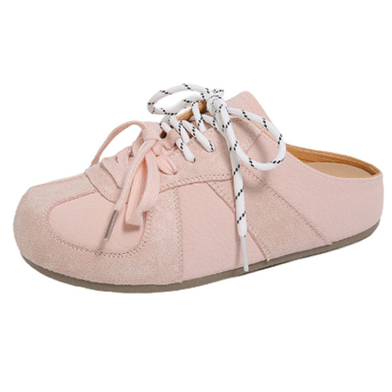 Damen lässige Schnür-Slipper R&B