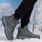 Damen isolierte Winterstiefel mit praktischem Klettverschlusssystem R&B