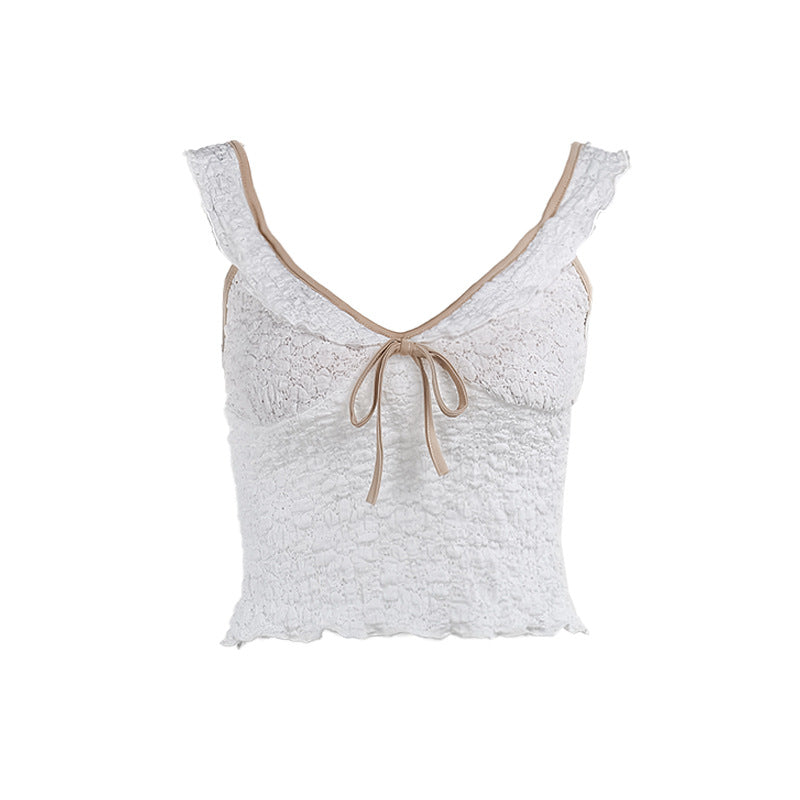 Damen Spitzen-Trägertop mit raffiniertem Design R&B