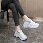 Damen Sportliche Lauf-Sneakers mit dämpfender Sohle und atmungsaktivem Obermaterial R&B