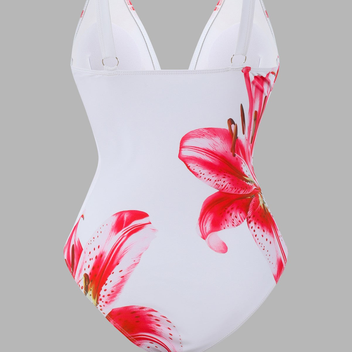 Damen Bademode-Set mit elegantem Blumenmuster R&B