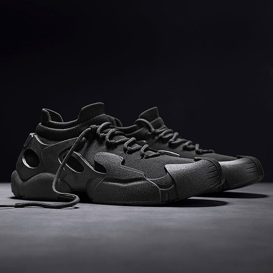 Damen Sportliche High-Performance Sneakers mit atmungsaktiver Strickoberfläche R&B