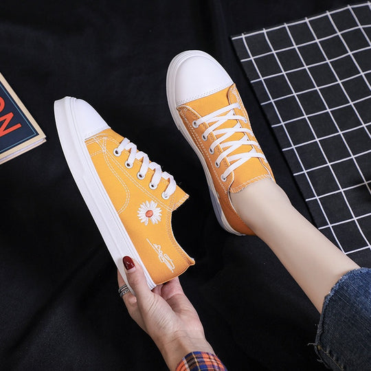 Damen Sportliche Canvas Sneakers R&B