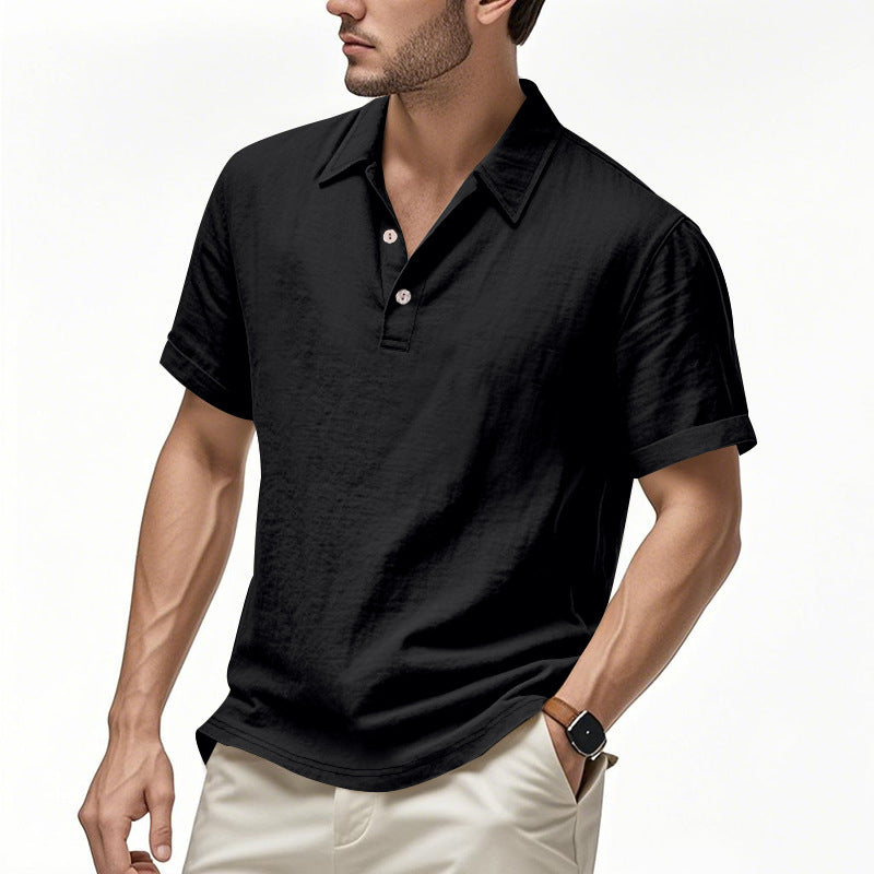 Herren Poloshirt aus atmungsaktiver Baumwolle R&B