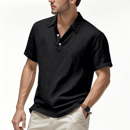 Herren Poloshirt aus atmungsaktiver Baumwolle R&B