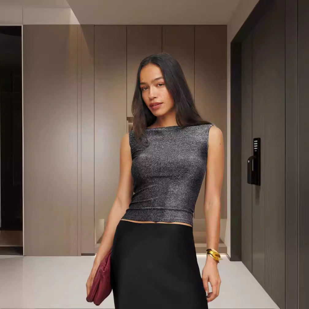 Damen Glamouröses Oberteil mit exzellenter Passform R&B