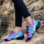 Damen Sportliche Outdoor-Sneaker mit rutschfester Sohle und atmungsaktivem Obermaterial R&B