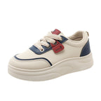 Damen modische Sneakers mit sportlicher Sohle und atmungsaktiver Obermaterialstruktur R&B
