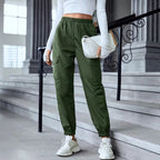 Damen Cargo-Hose mit elastischem Bund und praktischen Seitentaschen R&B