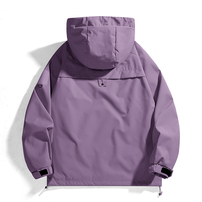 Damen Outdoor-Jacke mit verstellbarer Kapuze und atmungsaktiven Einsätzen R&B