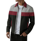 Herren sporty und stylische Jacke mit modischem Design R&B