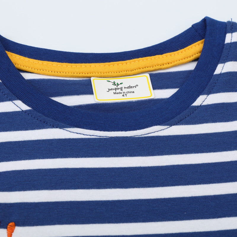 Jungen T-Shirt mit tierischem Motiv und verspieltem Fahrzeugdesign R&B