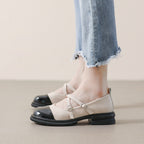 Damen elegante Mary-Jane Schuhe mit modischem Riemen und praktischem Schnallenverschluss