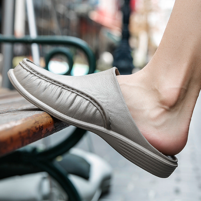 Damen Komfortable Clogs mit seitlichem Einstieg und hochelastischem Obermaterial
