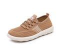 Damen Atmungsaktive Sport-Sneakers mit elastischer Schnürung und flexibler Sohle R&B