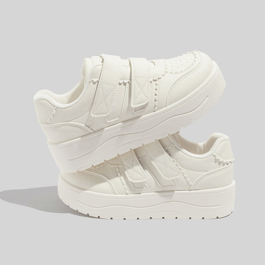Damen Sportliche Sneaker mit Klettverschluss R&B
