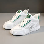 Damen modische High-Top Sneakers mit innovativer Schnürtechnologie und rutschfester Sohle R&B