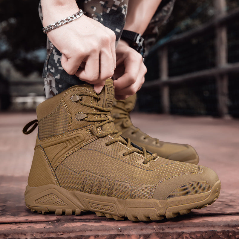 Herren Multifunktionale Stiefel mit hohem Knöchelschutz und rutschfester Sohle R&B