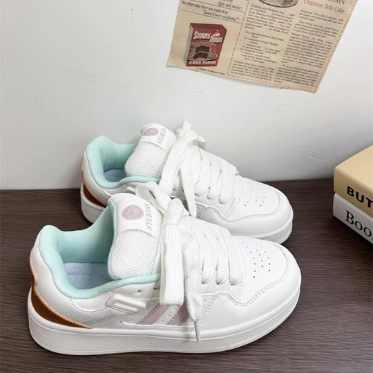 Damen Komfortable Sneakers mit atmungsaktiver Mesh-Oberfläche und dämpfender Sohle R&B