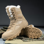 Herren Wasserdichte Winterstiefel mit isolierender Fütterung und rutschfester Sohle R&B