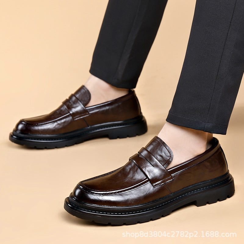 Herren Elegante Leder Mokassins mit rutschfester Sohle und komfortablem Innenfutter R&B
