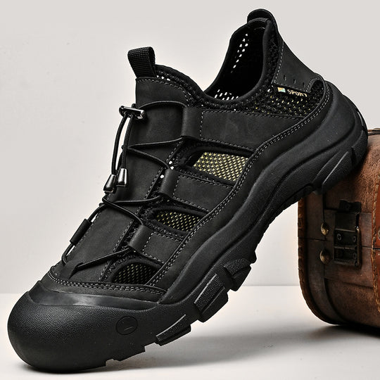 Herren Sportliche Wasserschuhe mit rutschfester Sohle und atmungsaktivem Obermaterial R&B