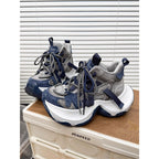 Damen Sportliche Chunky Sneakers mit hohem Komfort und rutschfester Sohle R&B