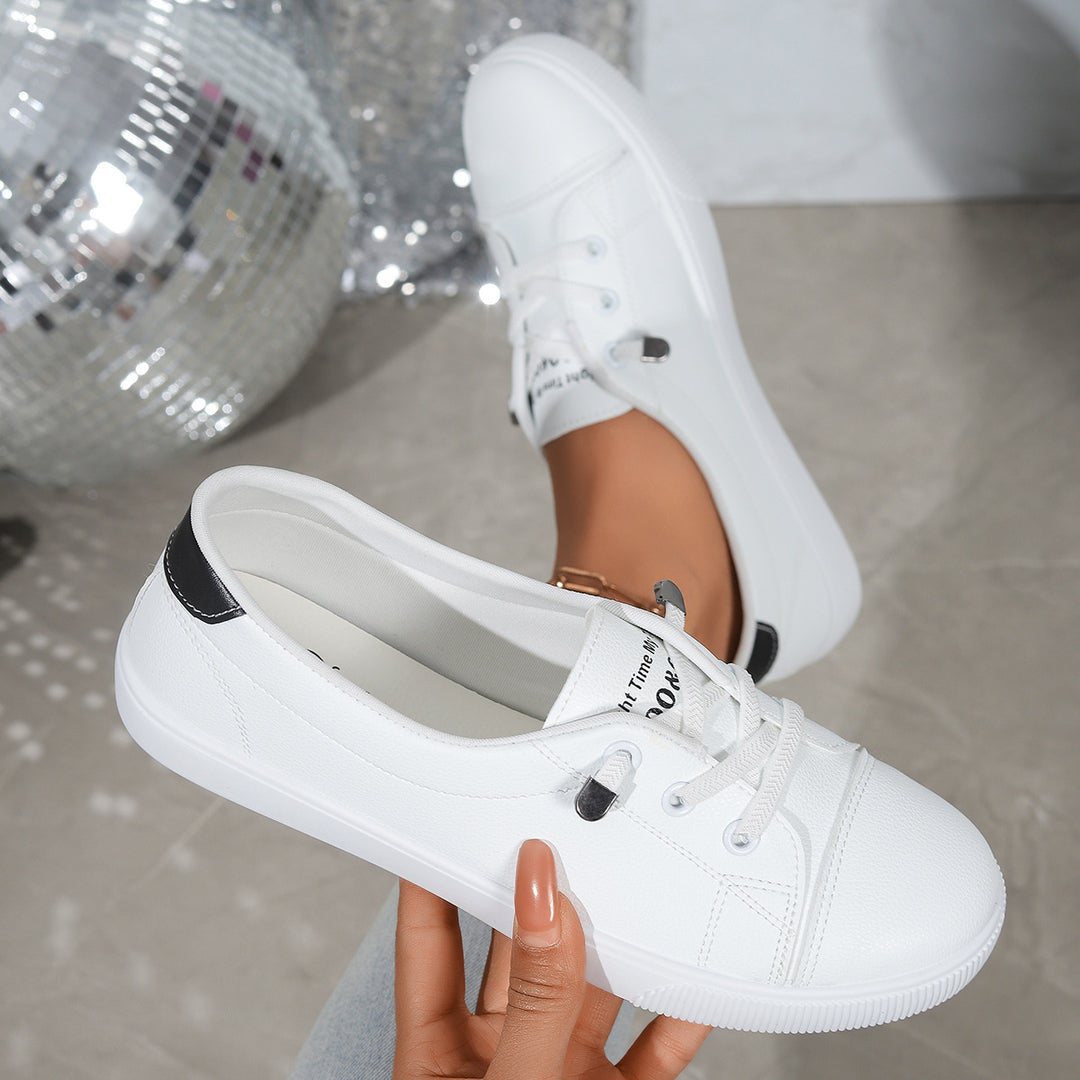 Damen komfortable Sneakers mit modischem Design und atmungsaktiver Oberfläche R&B