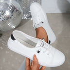 Damen komfortable Sneakers mit modischem Design und atmungsaktiver Oberfläche R&B