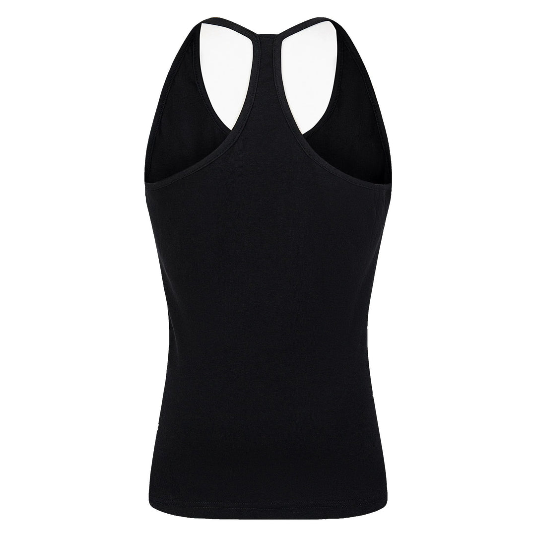 Damen nan tailliertes Rippjersey-Top mit kreuzförmigem Rücken und formender Silhouette R&B