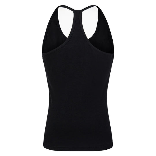 Damen nan tailliertes Rippjersey-Top mit kreuzförmigem Rücken und formender Silhouette R&B