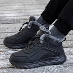 Damen warme Winterstiefel mit innovativem Schnellverschluss und rutschfester Sohle R&B