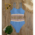 Damen Bunt gemusterter Bikini R&B