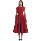 Damen Cocktailkleid mit schickem A-Linien-Schnitt und eleganter Taillierung R&B