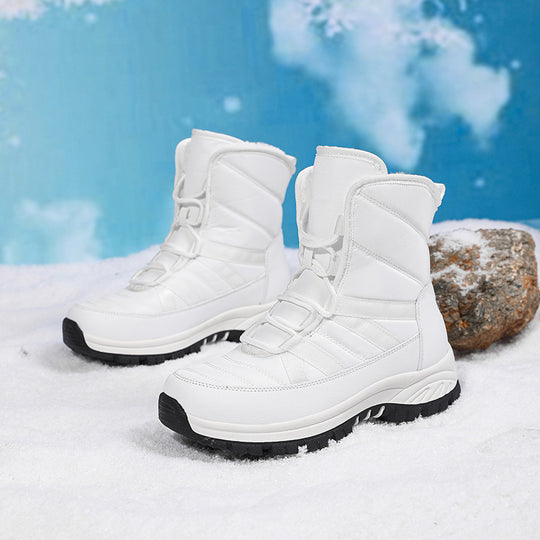 Damen Winterstiefel mit isolierendem Futter und rutschfester Sohle R&B