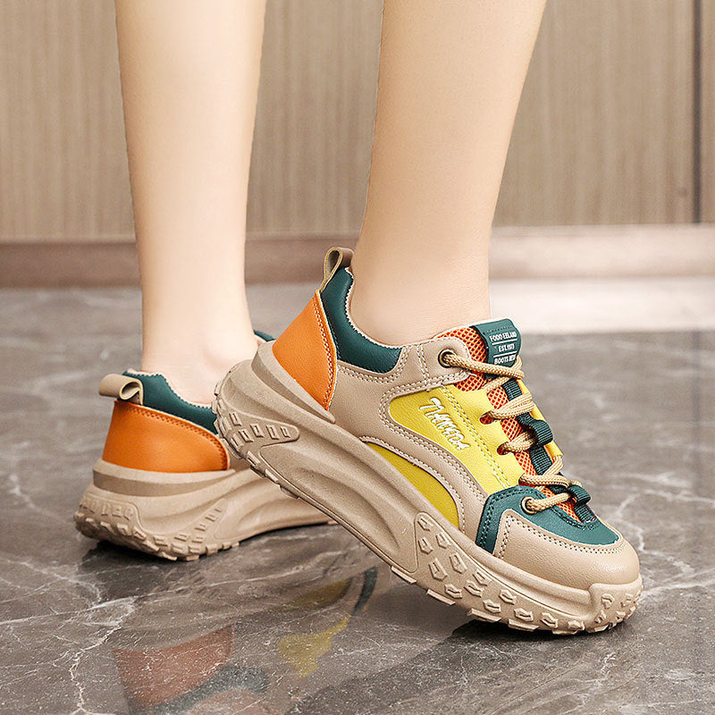 Damen Sportliche Chunky Sneakers mit atmungsaktiver Struktur R&B