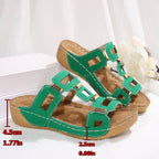 Damen komfortable Mules mit geflochtenem Riemendesign und anatomischem Fußbett R&B